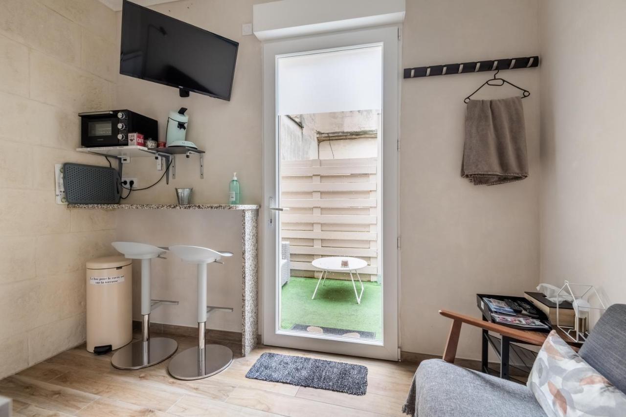 בורדו Studio En Duplex-Aircon-Terrasse-Parking-Calme מראה חיצוני תמונה