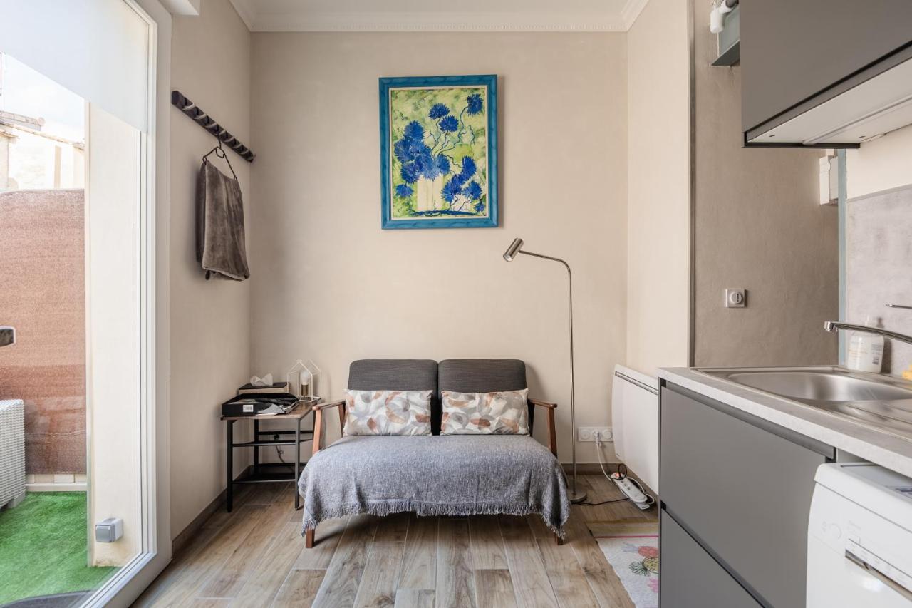 בורדו Studio En Duplex-Aircon-Terrasse-Parking-Calme מראה חיצוני תמונה